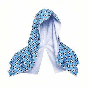 Soccer Fan UPF Cooling Neck Gaiter Lightweight Soft Towel 25x11.4in Quickdry Polyester Hooded for Soccer Workouts Beach Days USA Mexico Canada Targeted,summerwins
